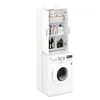 KOMTO Waschmaschinenschrank Gizmo, Weiß, 2-türig, Produktbild-Vorschau 9