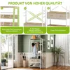 Garderobenständer mit Schuhbank, 8 Kleiderhaken, 2 Produktbild-Vorschau 5