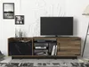 Wohnwand Siento Walnuss Marmor Optik | B 180 cm x H 55 cm x Produktbild-Vorschau 1