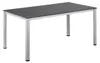 KETTLER Cubic Dining-Tisch 160x90 cm silber/anthrazit, Produktbild-Vorschau 1