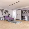 Dětská šatní skříň se závěsnými dveřmi 120 cm JONAS 19 Náhled obrázku produktu 7