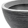 Rillentopf rund 31cm - Farbe: grau Produktbild-Vorschau 4