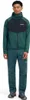 Trawden Hybrid-Jacke für Herren von Berghaus; grün mit schwarzem Oberteil; Modell steht aufrecht. Produktbild-Vorschau