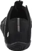 The back view of a black athletic shoe. Produktbild-Vorschau