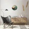 Wanduhr - Rund - Glasuhr - Meer Ufer Möwe - 30x30cm - Produktbild-Vorschau 6