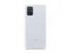 Samsung Silicone Cover EF-PA715 für Galaxy A71 Silver Produktbild-Vorschau 2