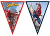 Catena di gagliardetti Spiderman in carta Anteprima dell’immagine prodotto 2