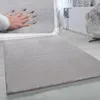 Hochflor Teppich Für Wohnzimmer Softes Kaninchenfell Imitat Produktbild-Vorschau 1