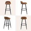 A collage of four images showing a bar stool from different angles. Produktbild-Vorschau