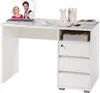 Schreibtisch - Weiß - 110 x 65 cm - 1 Ablagefach - 3 Produktbild-Vorschau 1
