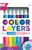 Ooly Color Layers 8 Doppelseitige Schichtmarker Produktbild-Vorschau 1