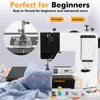 Machines à coudre avec 42 pièces de matériel de couture+25 Voir les images du produit 9