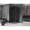 Mexen Velar Schiebeduschkabine 100x75cm, Graphit Schwarz, Produktbild-Vorschau 2