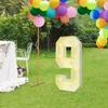 100cm numéro lumineux-9 anniversaire décoration de fête Voir les images du produit 4