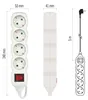 Steckdosenleiste 5 m / 4 Steckdosen / Schalter / weiß / PVC / 1,5 mm2 Produktbild-Vorschau