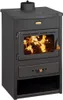 Poêle à bois Prity K1 CP - 9.5 kW avec dessus en fonte Voir les images du produit 2