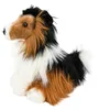 Kuscheltier Collie sitzend braun/schwarz/weiß 28 cm Produktbild-Vorschau 2
