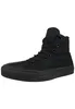 A single black high-top sneaker is shown against a white background. Produktbild-Vorschau