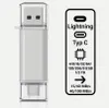 USB Stick 128GB 2in1 USB Typ C OTG Speicherstick für Produktbild-Vorschau 1