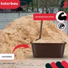 KOTARBAU® Mörtelkübel eckig 45 L Braun Kunststoff Produktbild-Vorschau 2