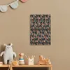 MuchoWow® Poster Blumen - Muster - Farben 20x30 cm - Produktbild-Vorschau 6