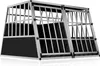 CADOCA® Cage de Transport XXL pour Animaux Aluminium MDF 2 Voir les images du produit 2