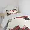 ABAKUHAUS Laterne Tagesdecke Set, Laternen Mit Japanen Produktbild-Vorschau 3