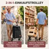 Sekey Klappbar Einkaufstrolley Treppensteiger Aluminium, Produktbild-Vorschau 2