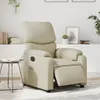 The Living Store Relaxsessel Elektrisch Creme Kunstleder Produktbild-Vorschau 2