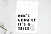 MuchoWow® Mauspad Mousepad Zitate - Werd nicht erwachsen, Produktbild-Vorschau 5