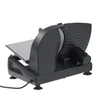 A black electric slicer is shown against a white background. Produktbild-Vorschau