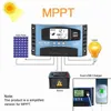 MPPT 100A solárny regulátor nabíjania Duálny USB LCD Náhľad obrázku produktu 9