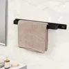 Štýlový vešiak na uteráky bez vŕtania čierny matný 48cm - Náhľad obrázku produktu 1