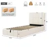 Letto per bambini imbottito Merax 90x200 con contenitore Anteprima dell’immagine prodotto 7