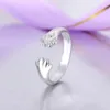 Fingerring, Pfotenöffnungsschmuck, verstellbarer heller Produktbild-Vorschau 4