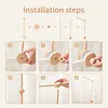 Support mobile en bois pour lit bébé, Support mobile pour Voir les images du produit 5