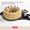 Zenker Frankfurter Kranz Ø 28 cm BLACK METALLIC, runde Produktbild-Vorschau 5