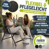 tillvex Gartenstuhl Schwarz klappbar aus Aluminium | Produktbild-Vorschau 6