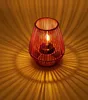 LED-Solartischlampe - H 25 cm - Pink - Schwarz - Kunststoff Produktbild-Vorschau 2