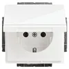 Busch-Jaeger SCHUKO stopcontact, type F, met klapdeksel, Productafbeelding-voorbeeld 4