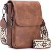MUIIKOLA Handytasche Umhängetasche RFID Damen Leder Z-brown Produktbild-Vorschau 1