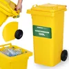 Contenedor de residuos ICS GB2, 120 l, amarillo Vista previa de la imagen del producto 1