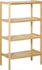 HOMCOM Standregal Bücherregal 4-stufiges Büroregal Produktbild-Vorschau 1