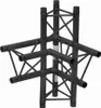 ALUTRUSS DECOLOCK DQ3-SPAC45 4-Weg Ecke rechts sw Produktbild-Vorschau 1