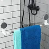 Držák na ručníky - 60 cm - Bez vrtání - Nerez - Věšák na Náhled obrázku produktu 2