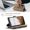 A person's hands are shown interacting with a laptop and a phone case with a kickstand feature. Produktbild-Vorschau