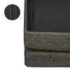 Relaxdays – sedací taburet s opěrkou, VxŠxH: 73x38x38 cm, Náhled obrázku produktu 7