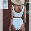 Plavky - Dámske - Dvojdielne plavky - Vysoký strih - Bikiny Náhľad obrázku produktu 5