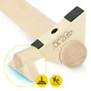 4FIZJO 100 cm Holz-Balancierbalken aus Buchenholz, Höhe 8 Produktbild-Vorschau 6