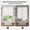 Doppelrollo Duo Rollo Klemmfix ohne Bohren freihängend Produktbild-Vorschau 7